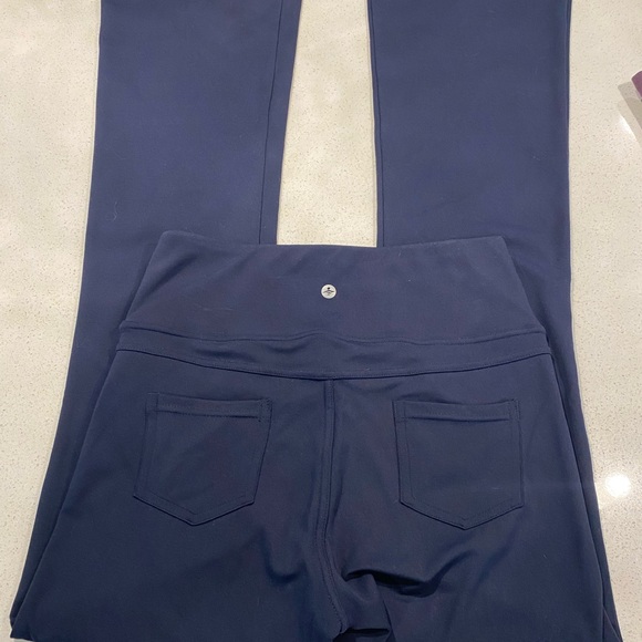 HALARA Navy Flare Pants - Picture 3 of 9